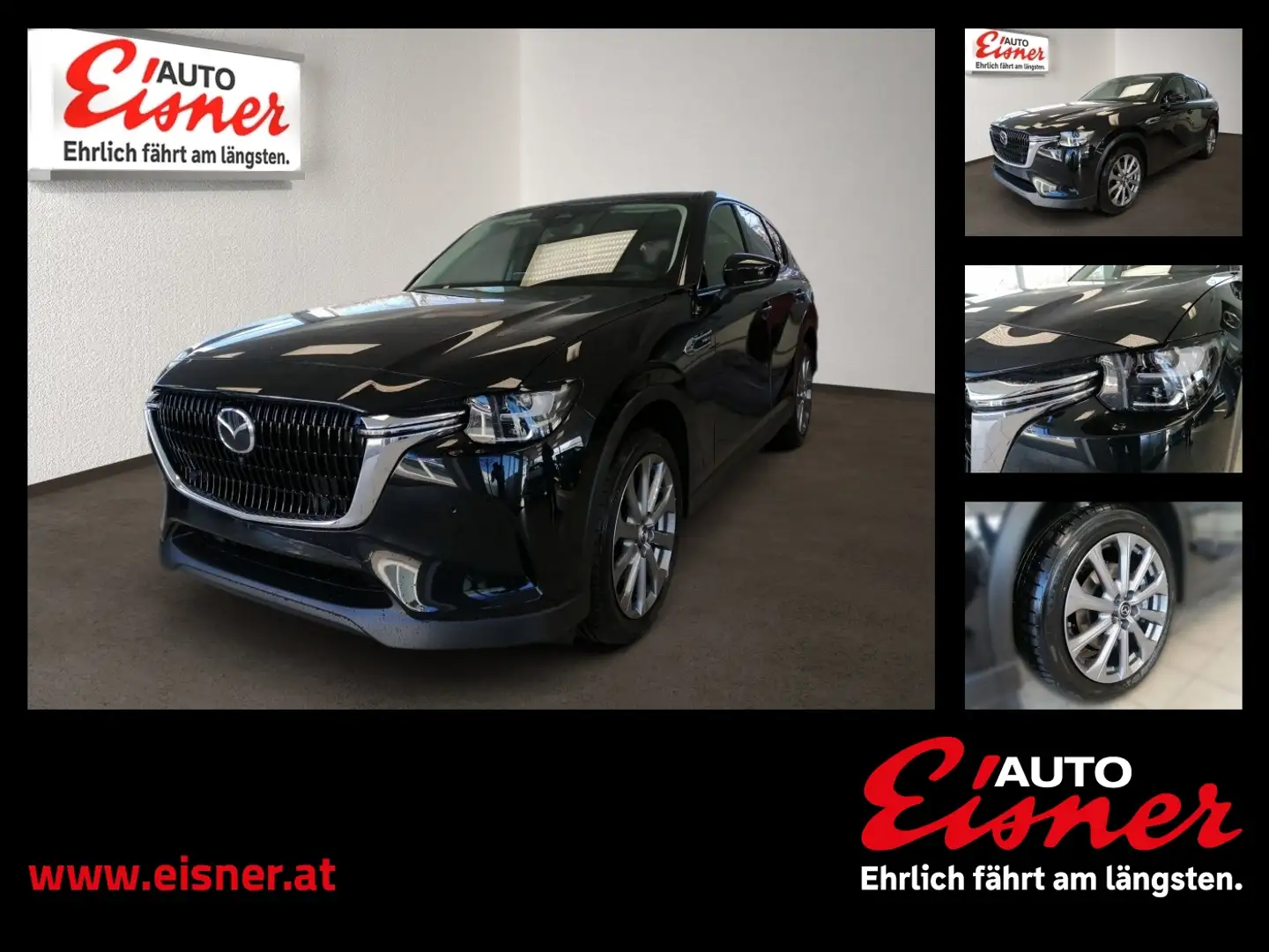 Mazda CX-60 2.5L PHEV AWD EXCL. LINE inkl. AHK Schwarz - 1