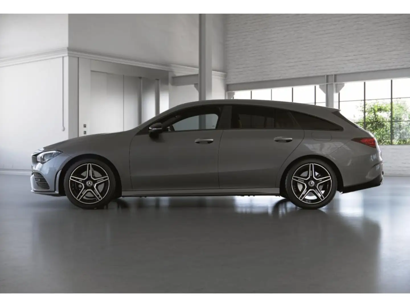 Mercedes-Benz CLA 250 4M AMG+DIST+AHK+PANO+360° Gris - 2