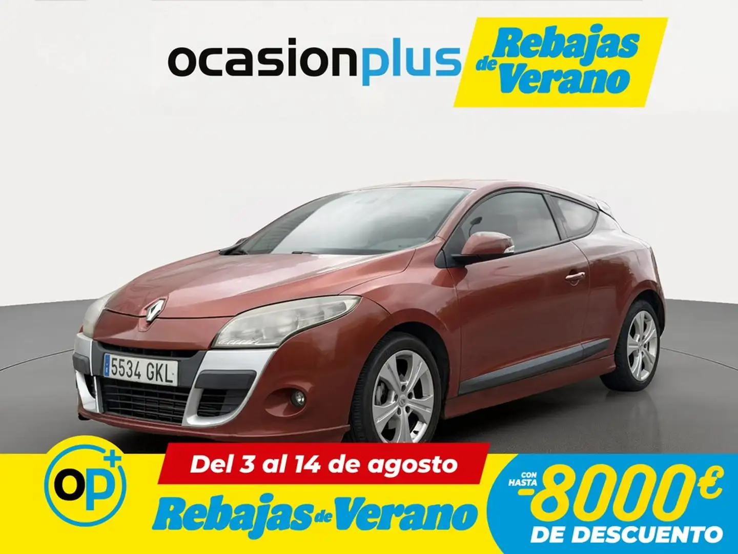 Renault Megane Coupé 1.5dCi Dynamique 105 Naranja - 1