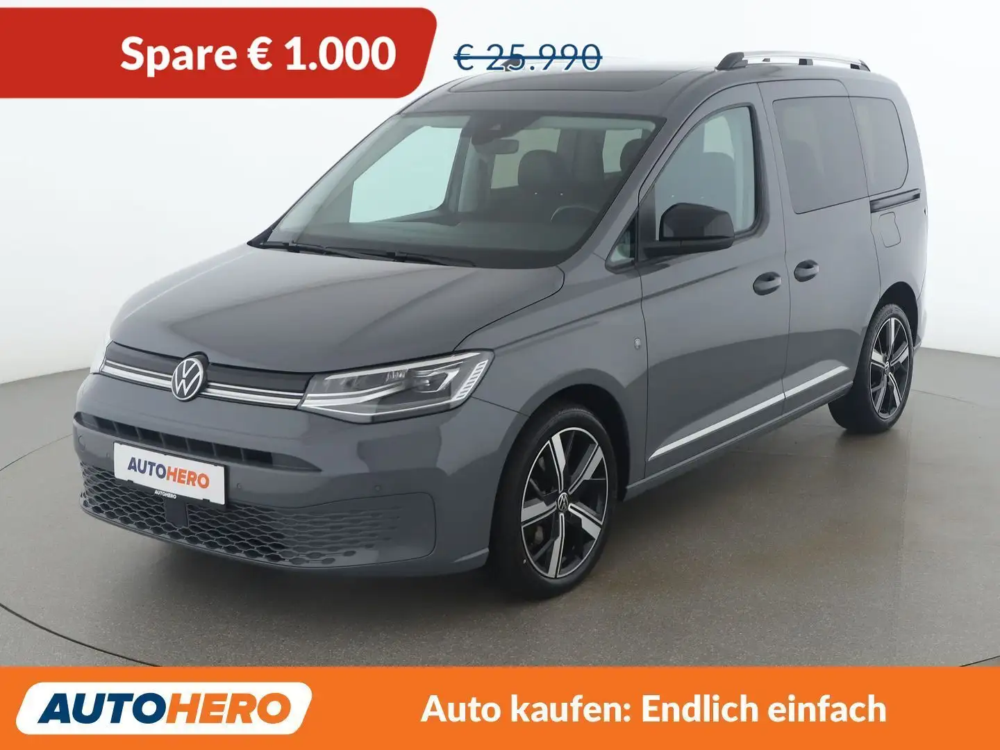Volkswagen Caddy 2.0 TDI Style Grau - 1