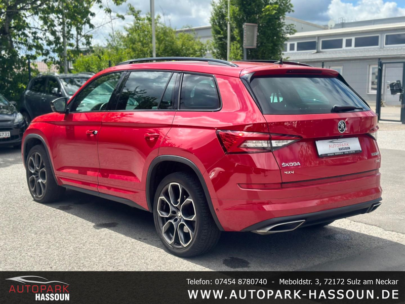 Skoda Kodiaq RS 4x4 TÜV 11/27 Garantie a.A. LED Pano Navi Klima — photo 11