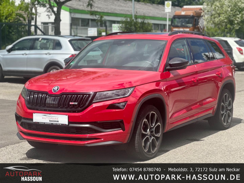 Skoda Kodiaq RS 4x4 TÜV 11/27 Garantie a.A. LED Pano Navi Klima