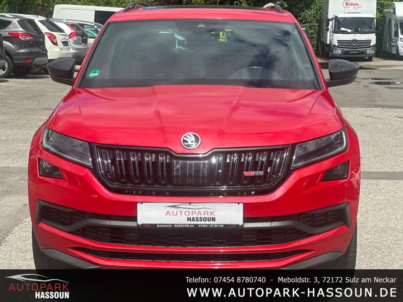 Skoda Kodiaq RS 4x4 TÜV 11/27 Garantie a.A. LED Pano Navi Klima — photo 2