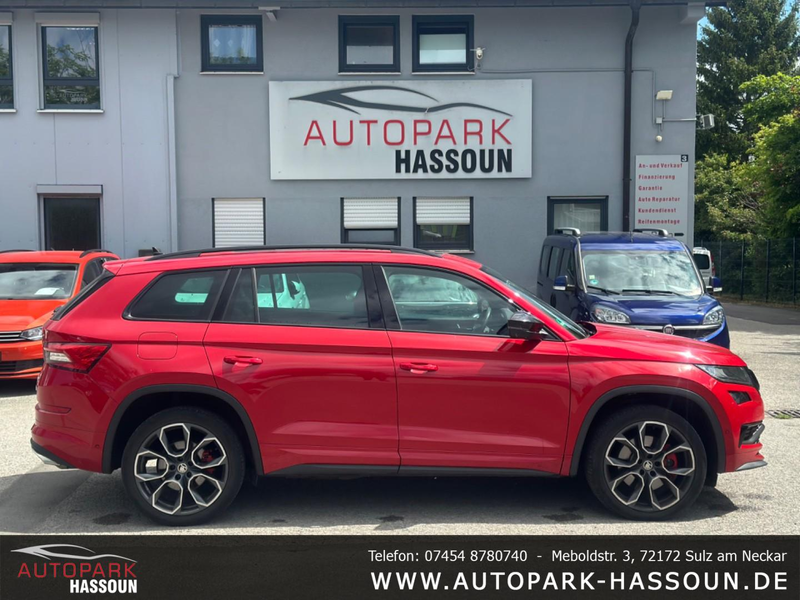 Skoda Kodiaq RS 4x4 TÜV 11/27 Garantie a.A. LED Pano Navi Klima — photo 4