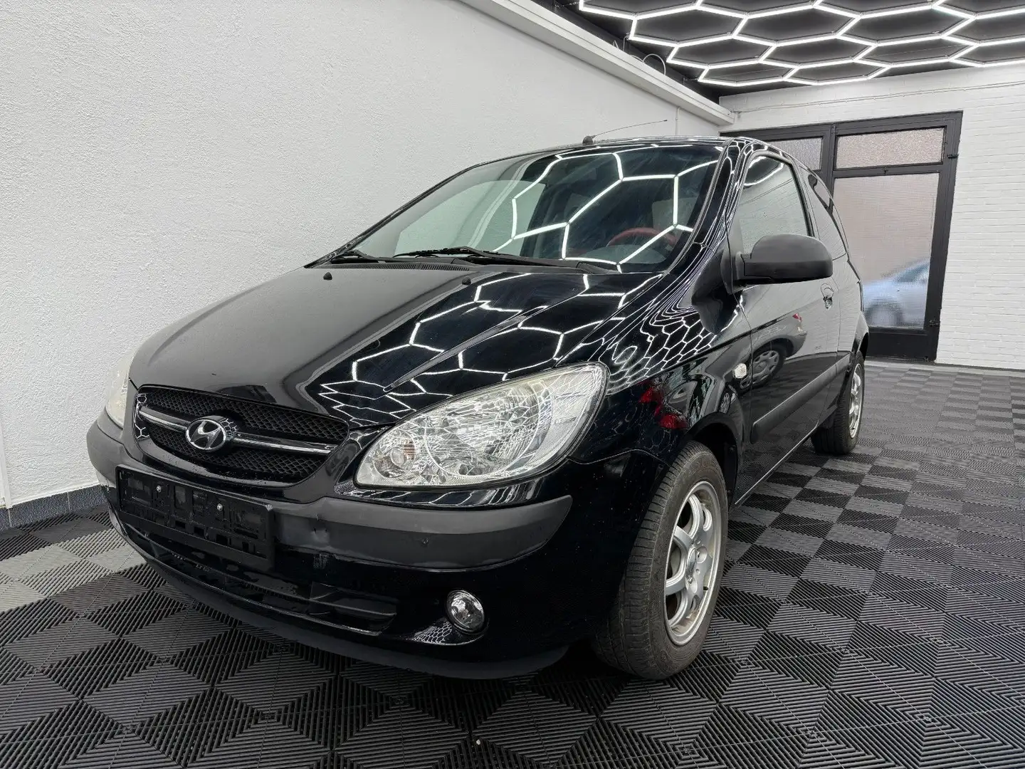 Hyundai Getz 1.4 GLS * HU NEU * 65tsd KM * 1. HAND SERVI Negro - 2