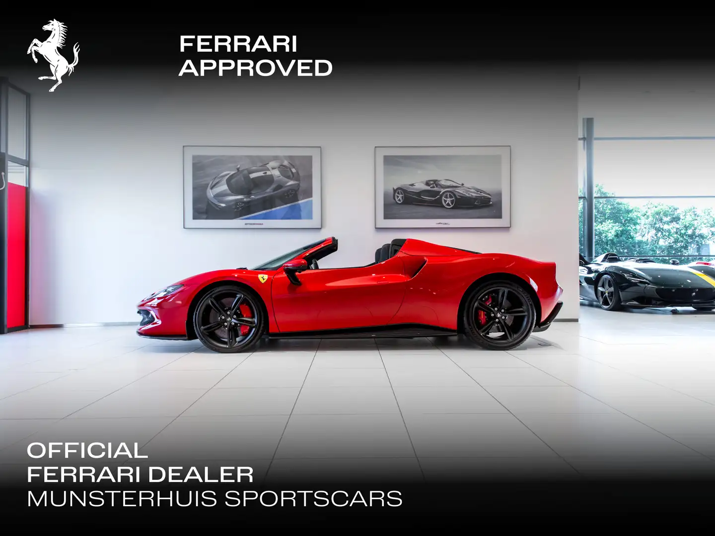 Ferrari 296 GTS ~Ferrari Munsterhuis~ Rood - 1