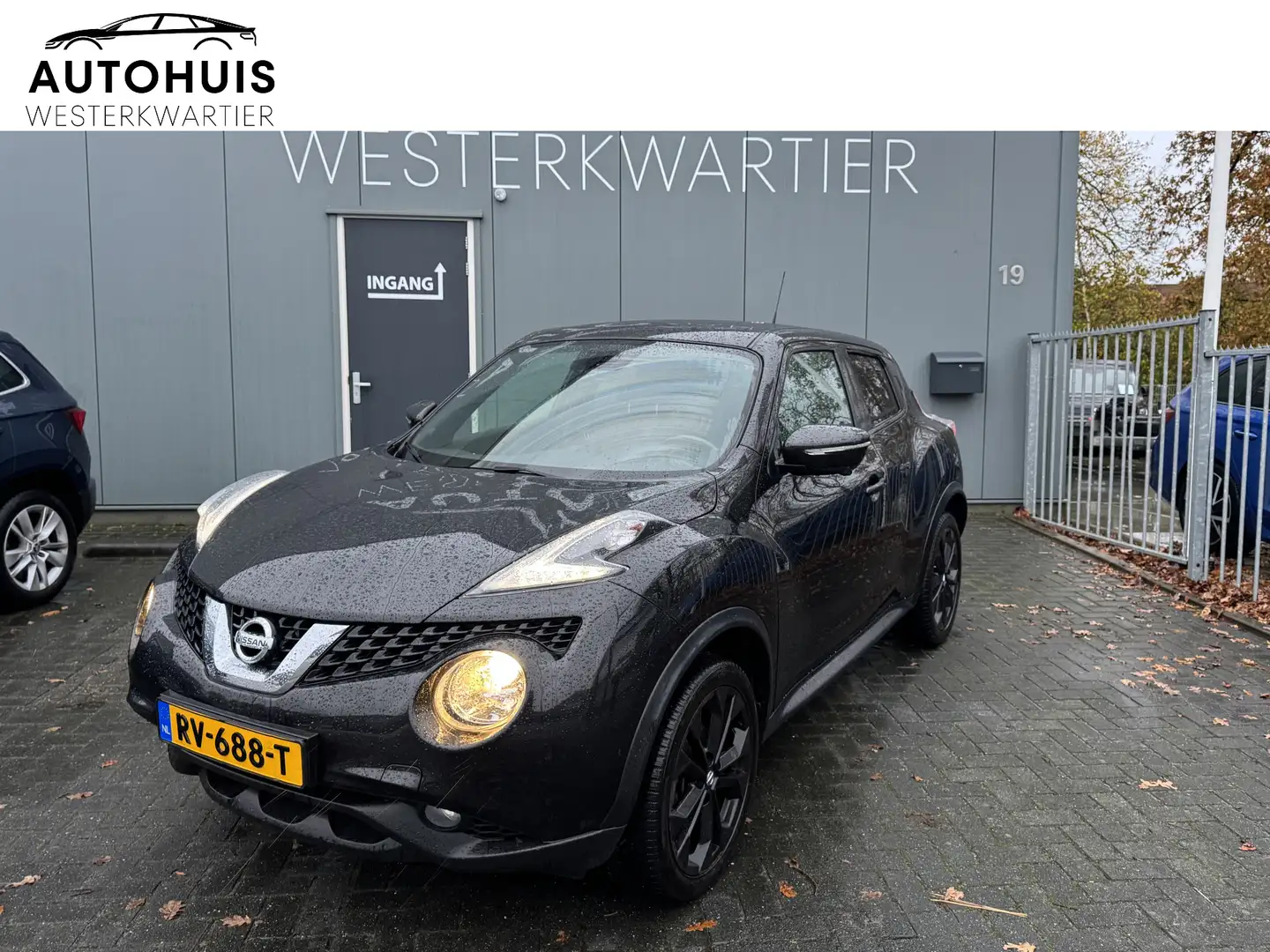 Nissan Juke 1.2 DIG-T 116pk S/S Tekna Climate Control Navigati Noir - 1