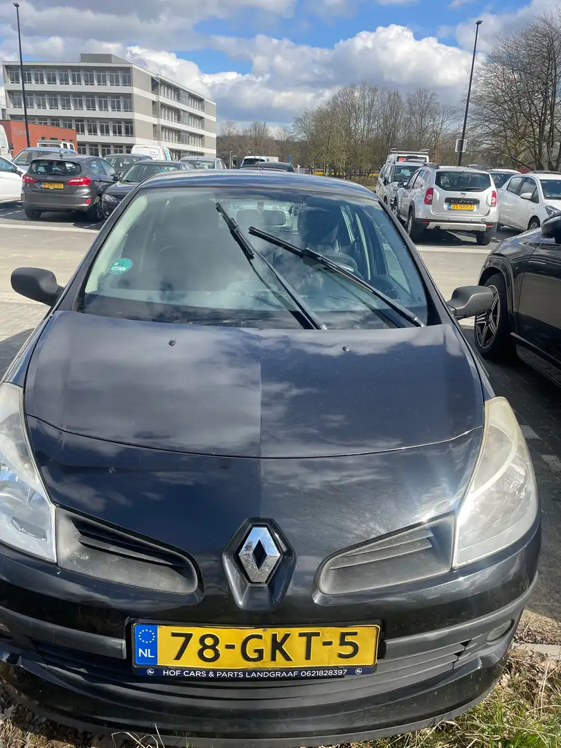 Renault Clio Clio 1.2 16V Exception Zwart - 2