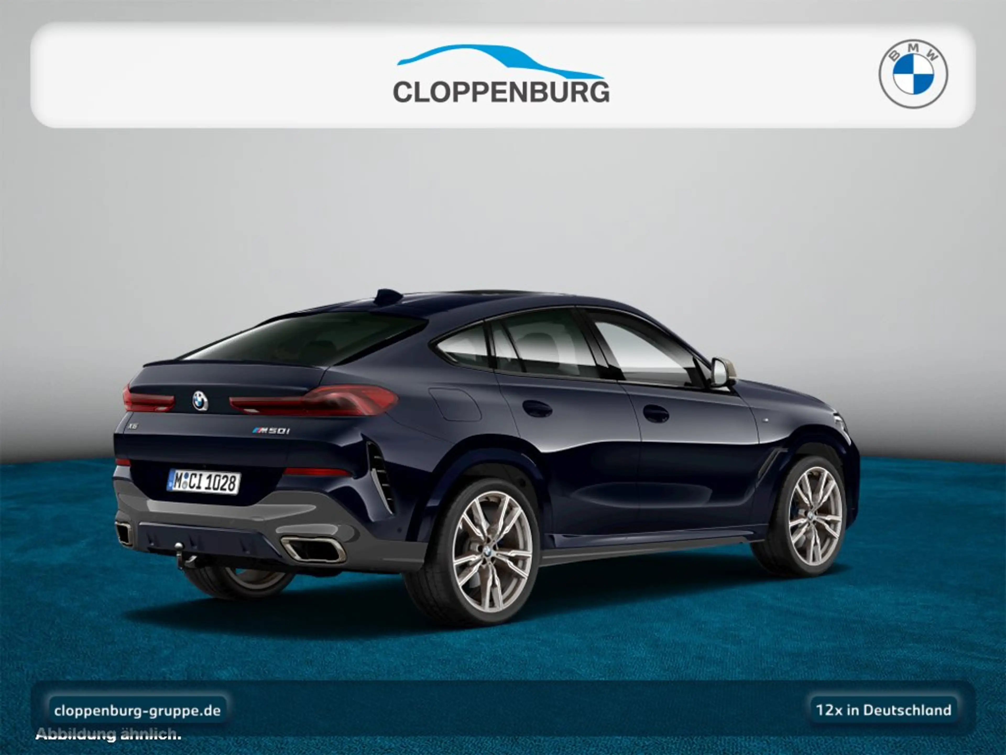 BMW X6 M50i Head-Up+AHK+StHz+Navi+Pano+Kamera+Laser — photo 2