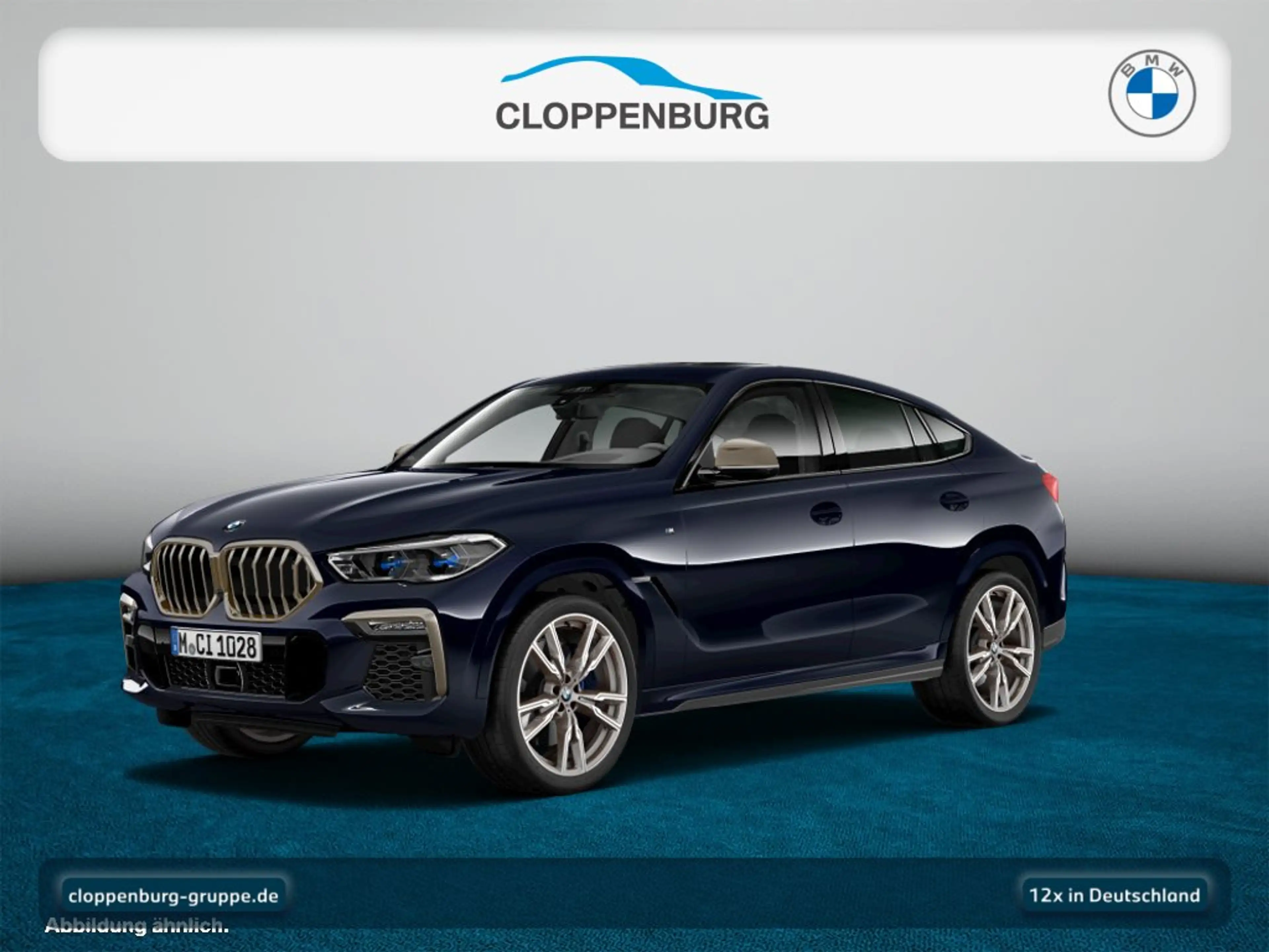 BMW X6 M50i Head-Up+AHK+StHz+Navi+Pano+Kamera+Laser