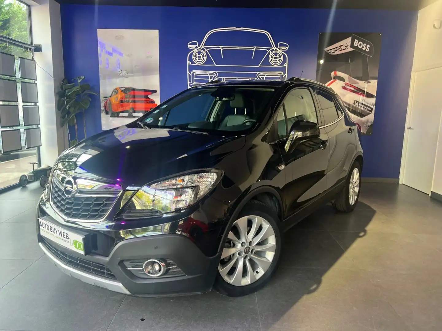 Opel Mokka 1.4 Turbo 140CH COSMO PACK PREMIERE MAIN SUIVI Noir - 1