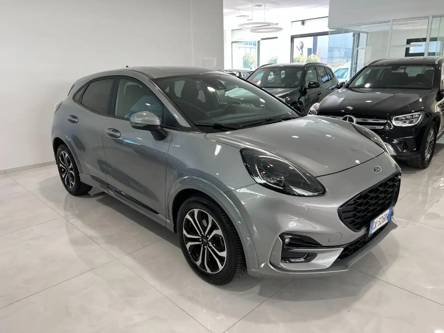Ford Puma 1.0 EcoBoost Hybrid 125 CV S&S aut. ST-Line Argento - 1