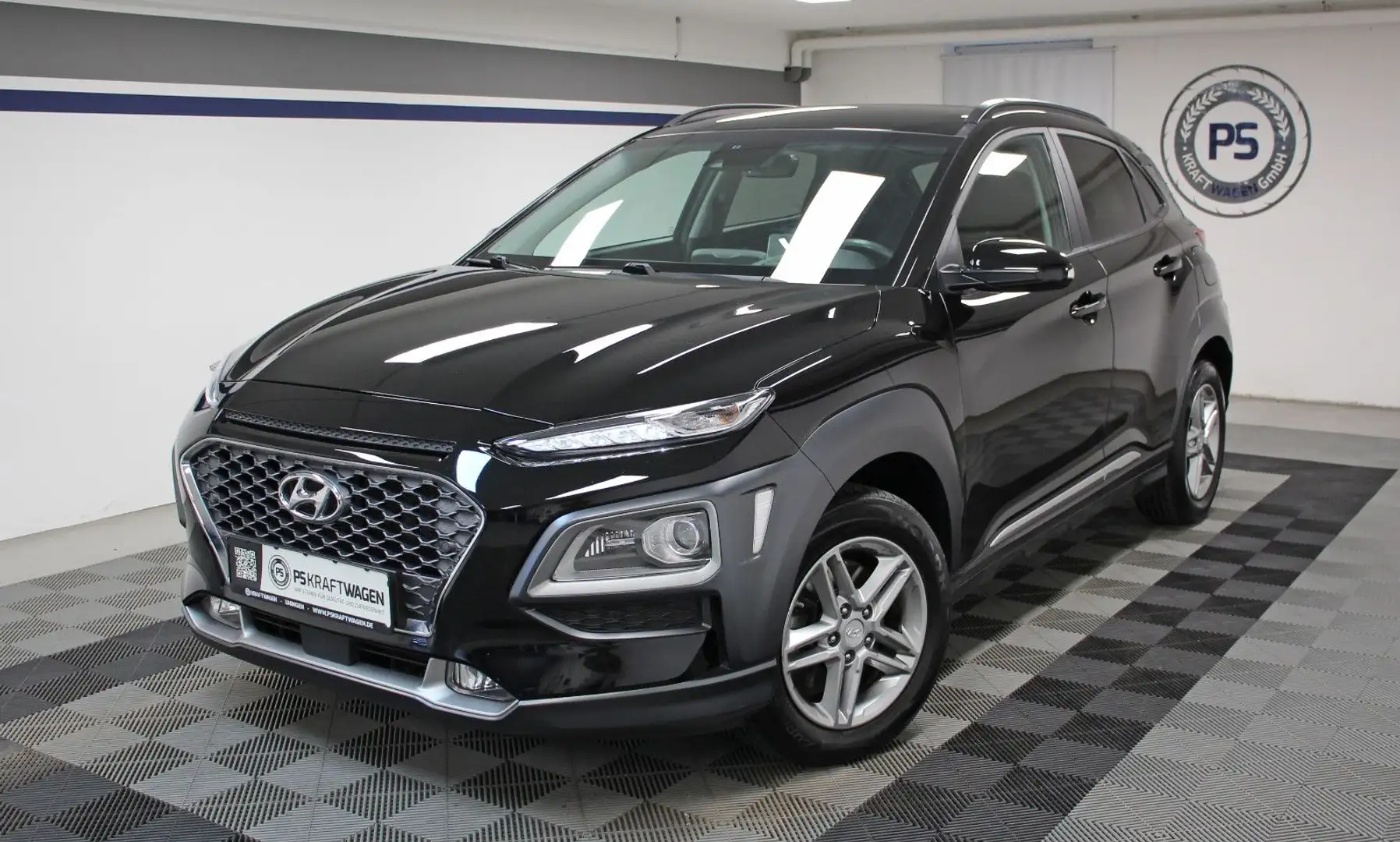 Hyundai KONA 1.6 CRDi KAMERA TEMP SHZ DAB HUD APPLE BT Schwarz - 1