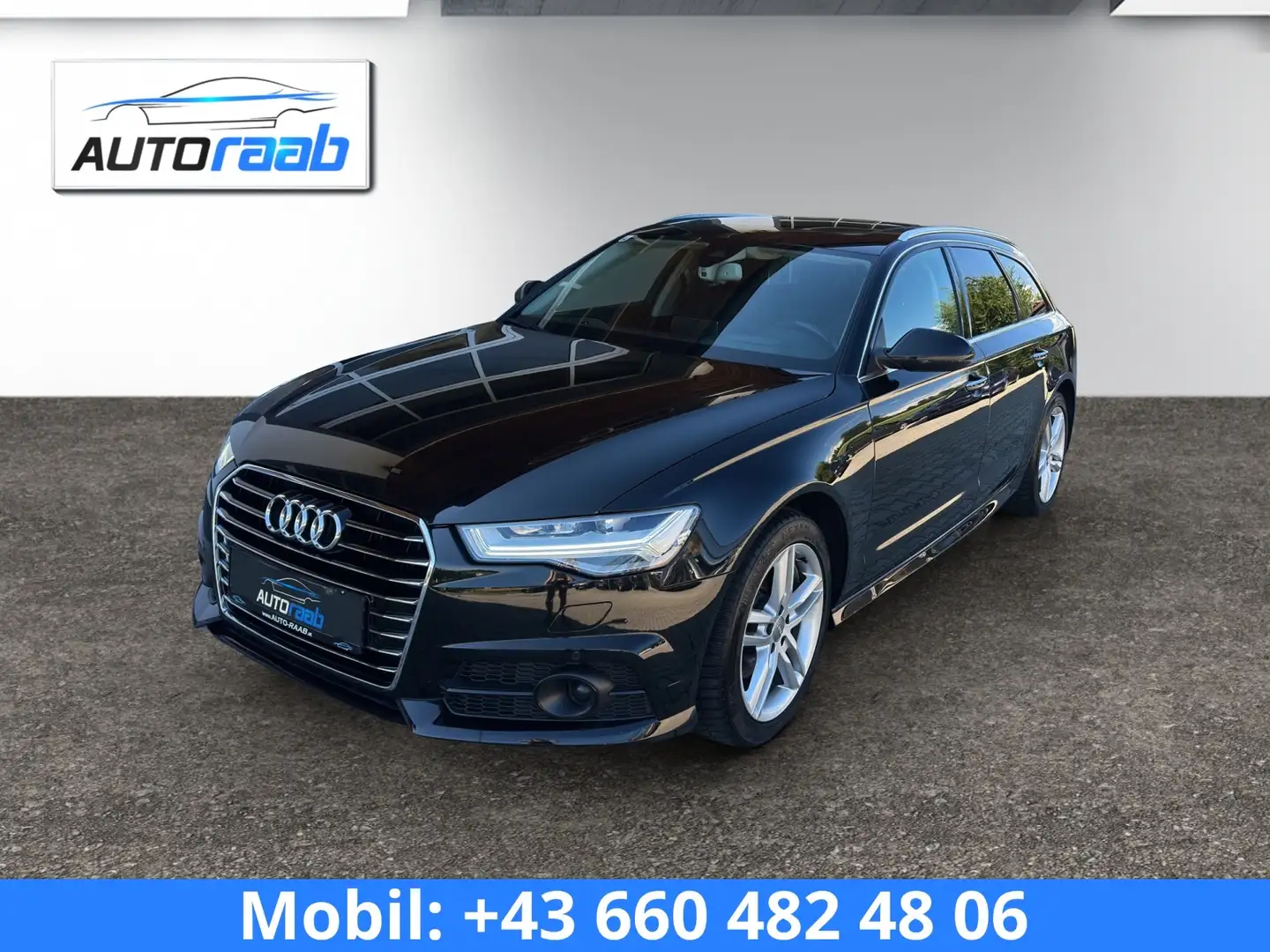Audi A6 2.0 TDI S-tronic *PANO*RFK*ACC*LED*APP*Head-Up* Schwarz - 1