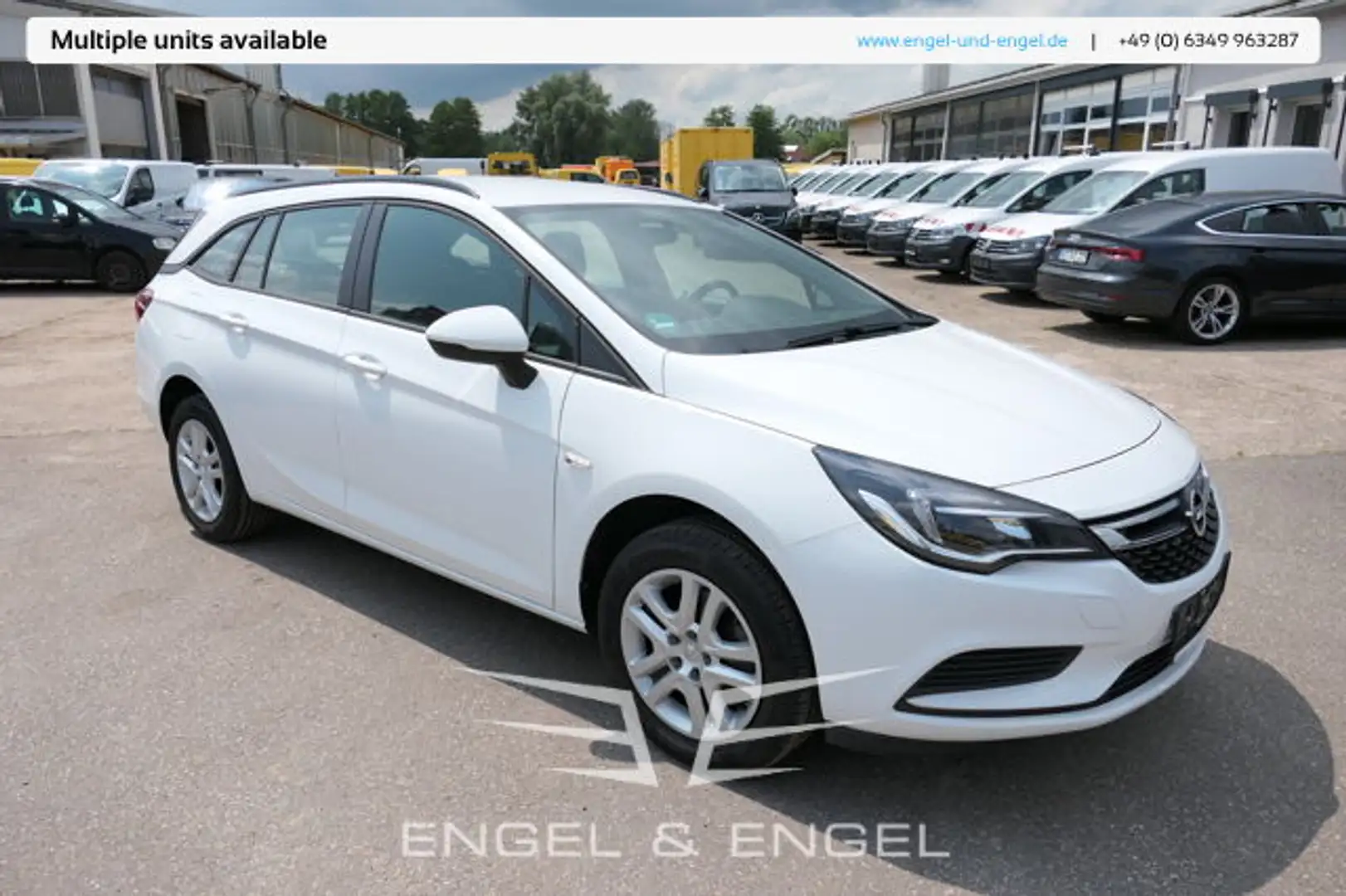 Opel Astra K 1.4 Turbo CNG Edition Klima COC Wit - 2