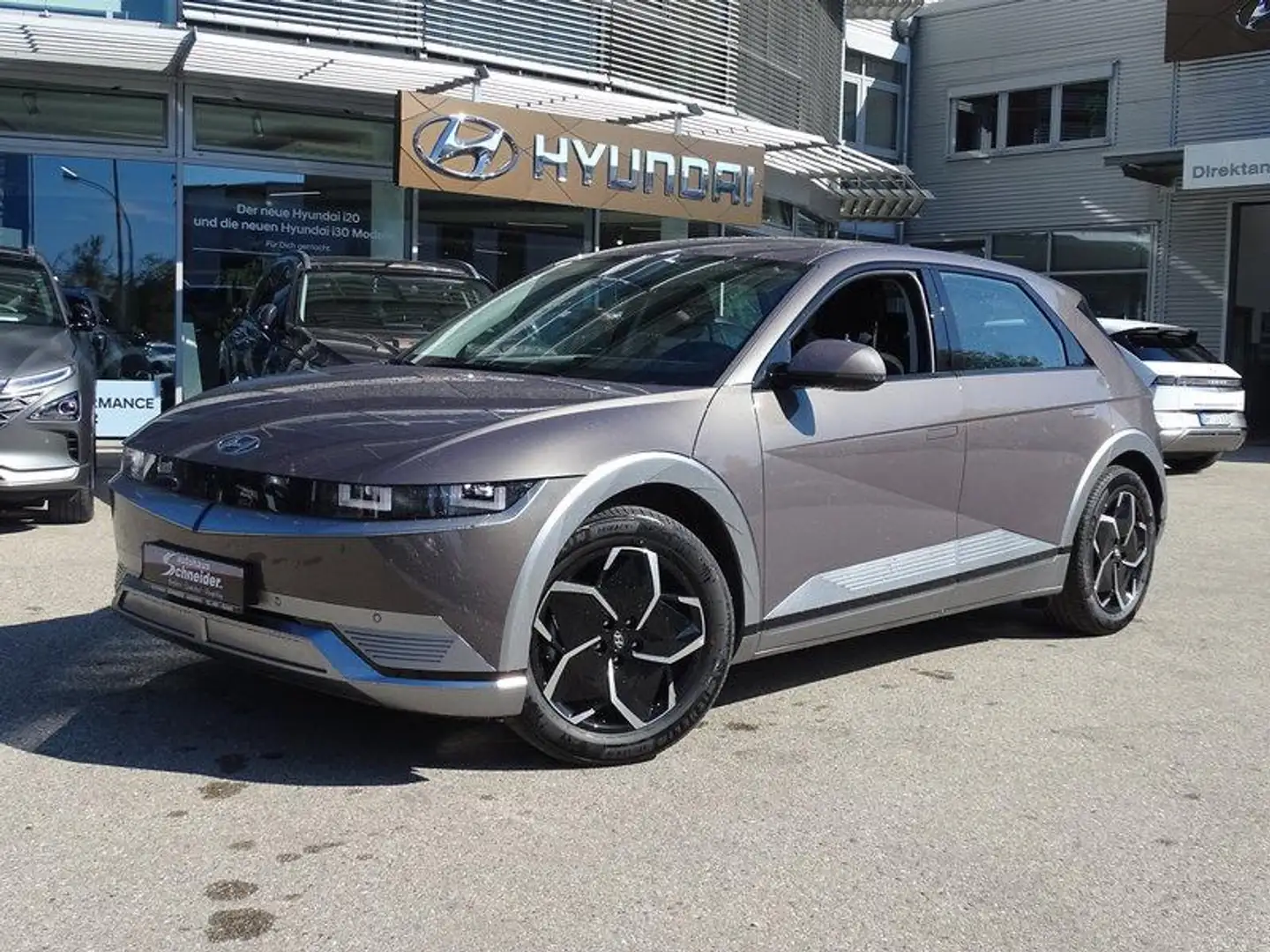 Hyundai IONIQ 5 58 kWh DYNAMIQ LED/EHK/WÄRMEPUMPE Grau - 1