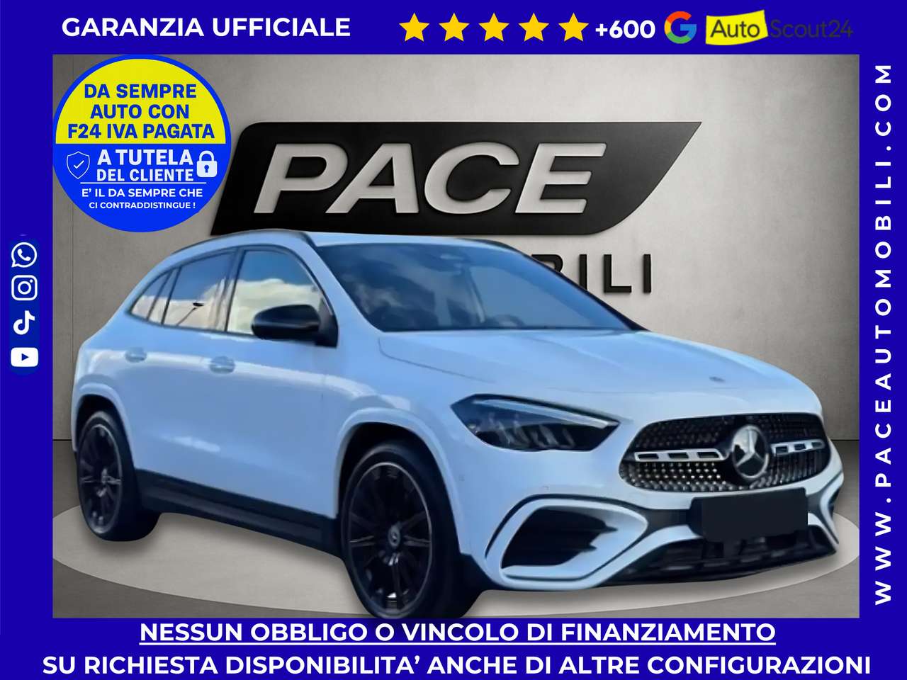 Mercedes-Benz GLA 200 D PREMIUM AMG NIGHT PACK KEYLESS 20"PDC ACC KAMERA
