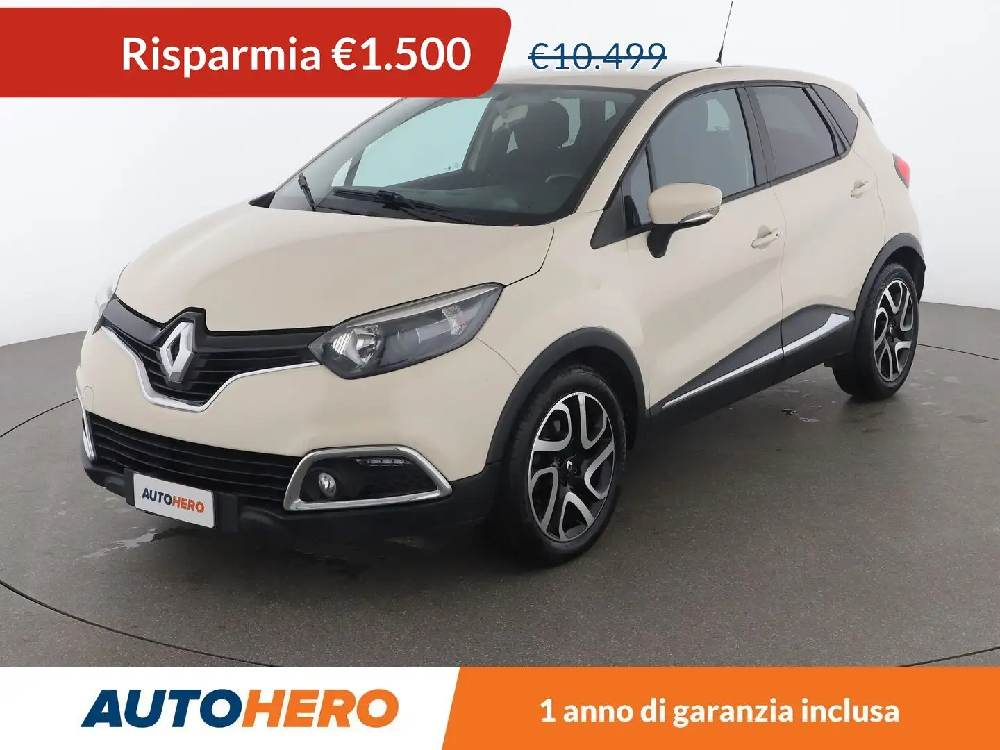 Renault Captur 1.5 dCi Energy Live  90 CV Beige - 1