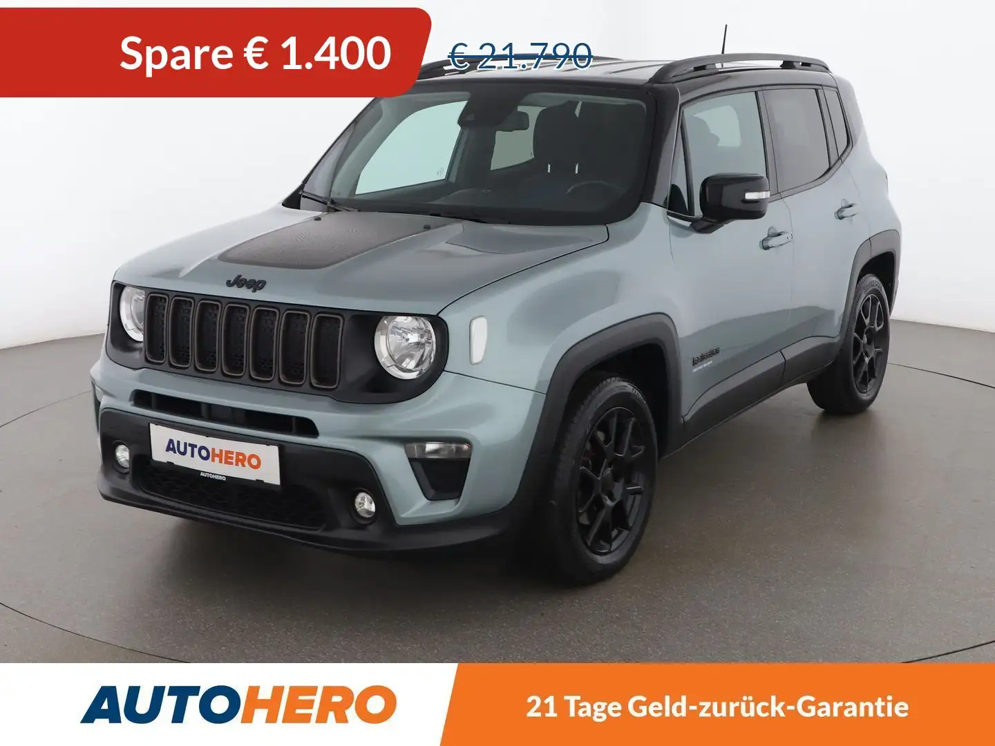 Jeep Renegade 1.5 GSE T4 e-Hybrid Longitude FWD Aut. *ACC*CAM* Blau - 1