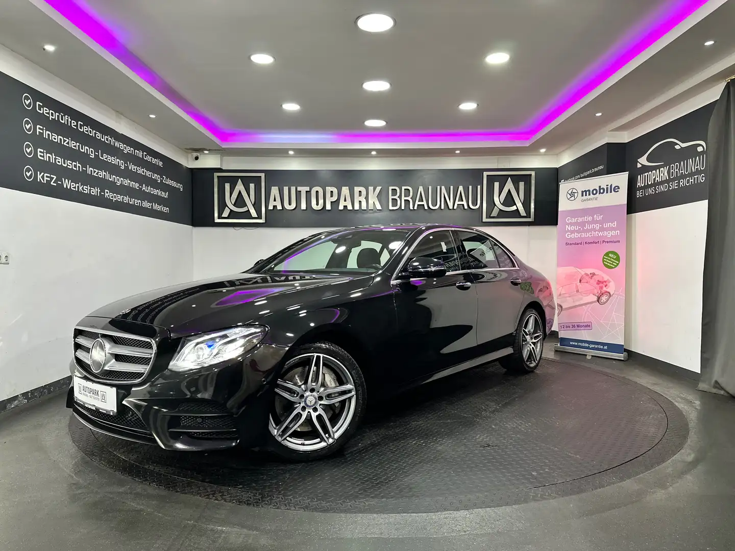Mercedes-Benz E 400 4Matic AMG LINE Lim. *HUD*360*MEMORY*WIDE* Schwarz - 1