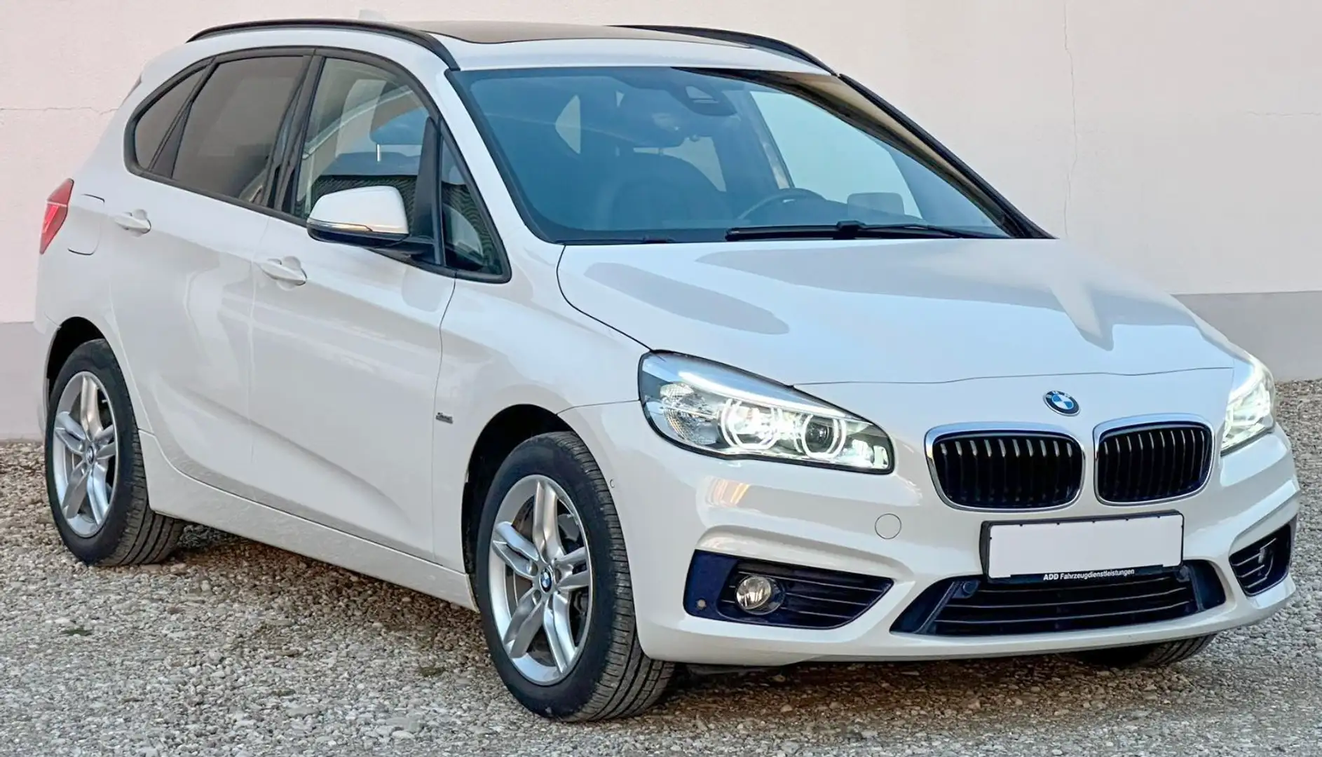 BMW 218 218i AT, Sportline,HUD,HIFI,LED,Kamera,Pano,DA Blanc - 2
