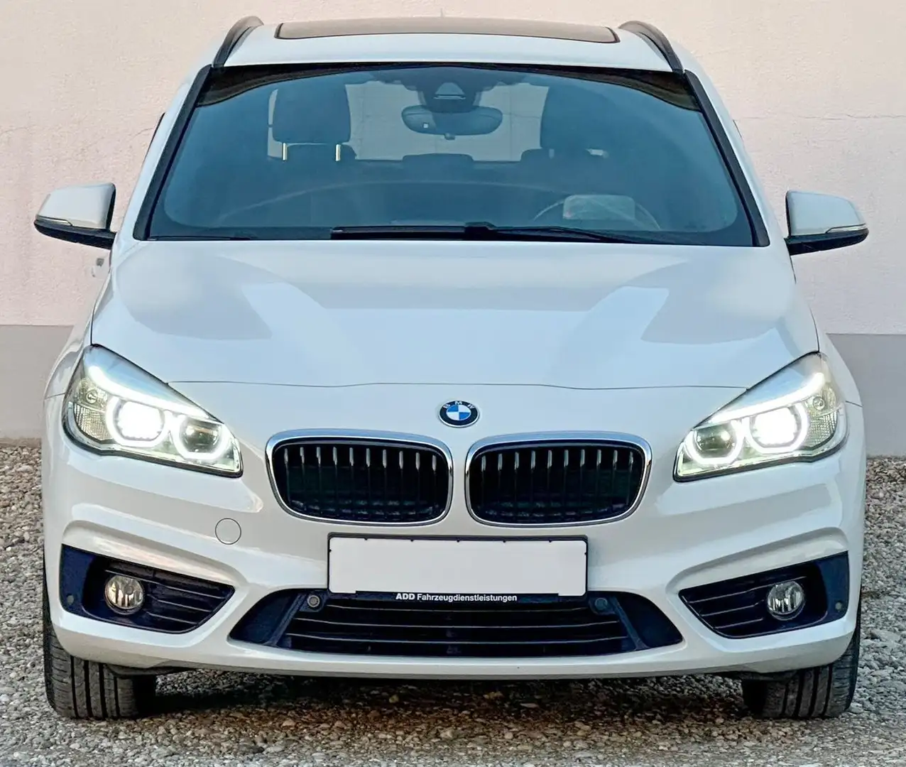 BMW 218 218i AT, Sportline,HUD,HIFI,LED,Kamera,Pano,DA Blanc - 1