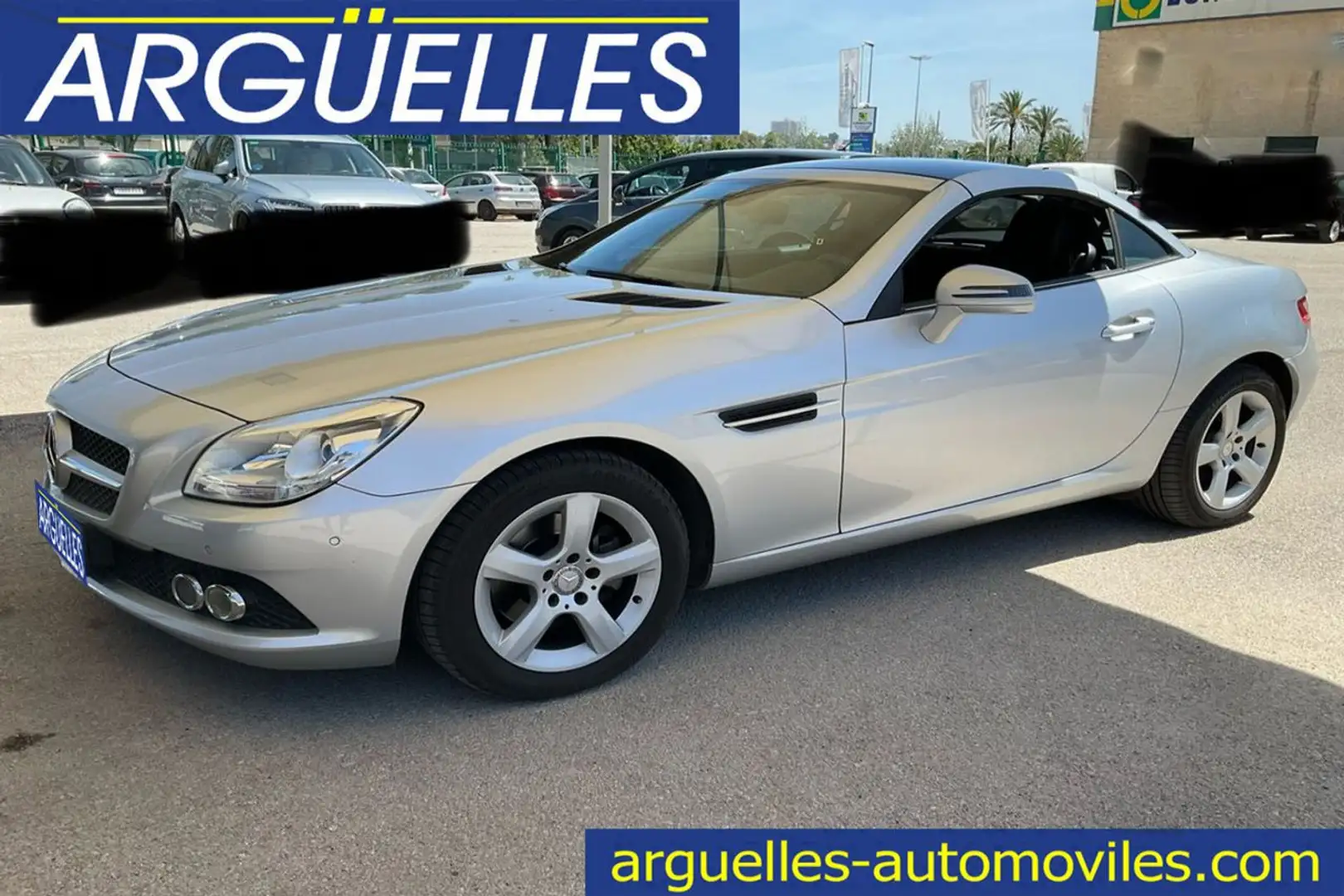 Mercedes-Benz SLK 200 184cv 28.000kms Plateado - 1