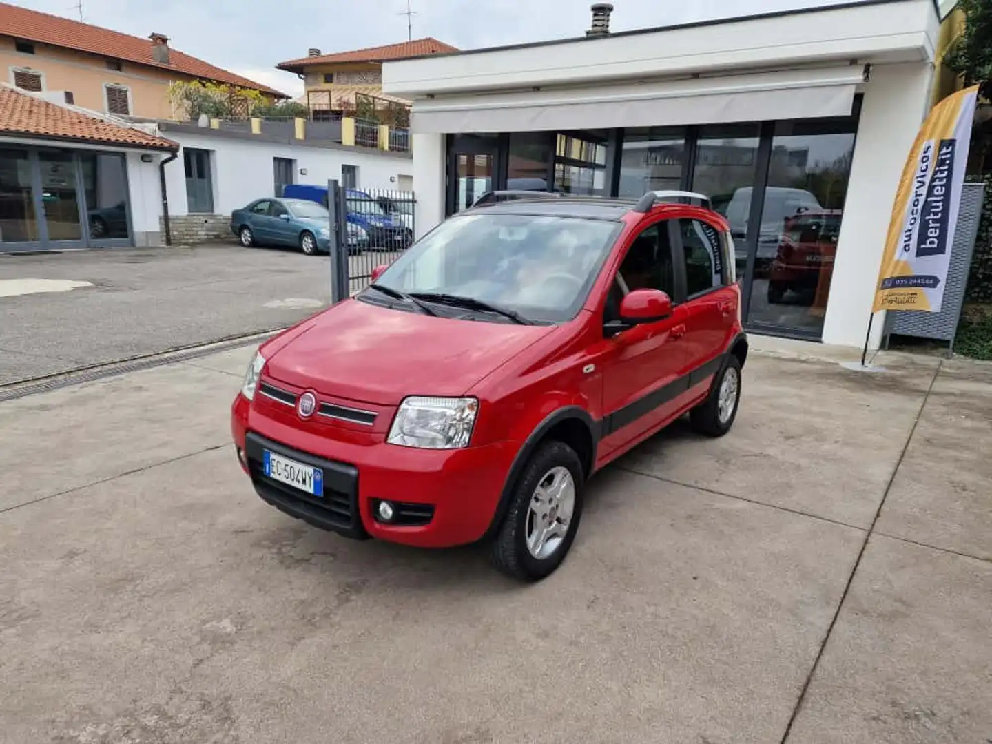 Fiat Panda 1.2 Climbing 4x4 TETTO APRIBILE Rot - 1