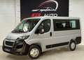Peugeot Boxer 2.0 BLUEHDI 9 PLACES * NAVI * TVA DÉDUCTIBLE * Argent - thumbnail 1