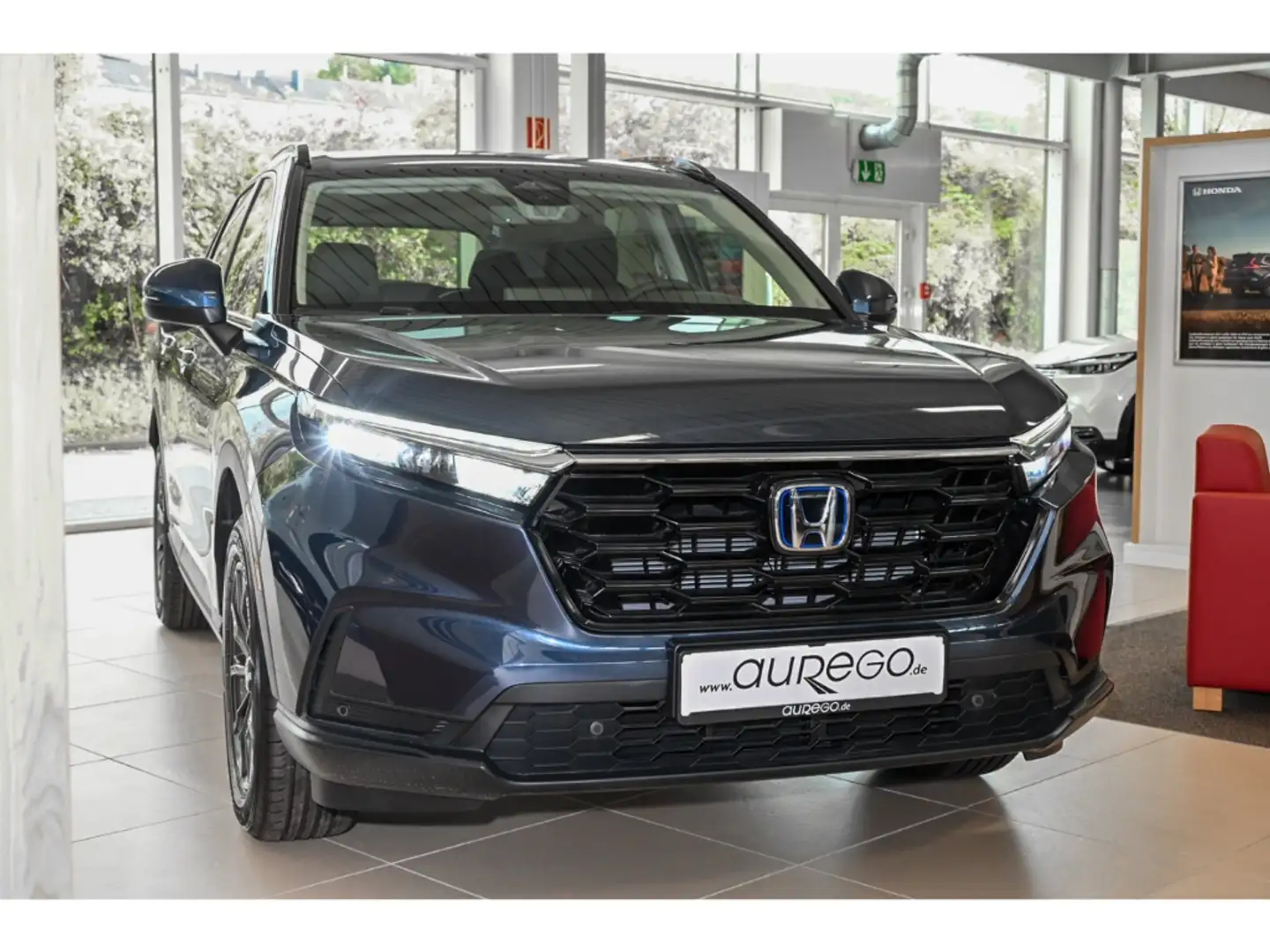 Honda CR-V 2.0 ELEGANCE AWD ALLWETTER, NAVI, LHZ, SHZ, EL. HE Bleu - 2