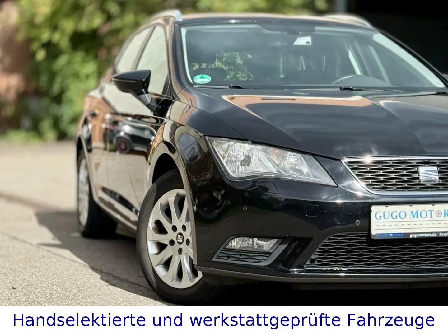 SEAT Leon ST 2.0 TDI / Navi / 2. Hand / PDC Czarny - 1