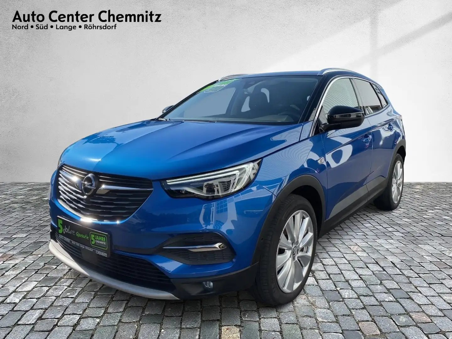 Opel Grandland 1.5 D Ultimate BiLED/Leder/Navi/360° Blauw - 2
