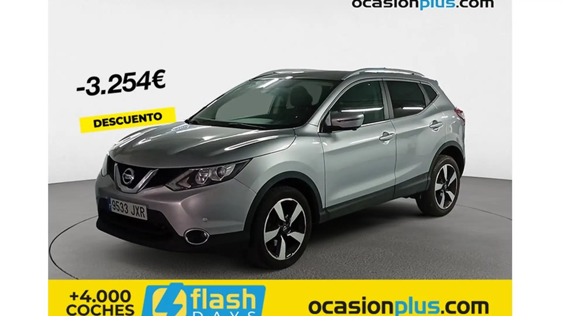 Nissan Qashqai 1.2 DIG-T N-Connecta 4x2 XTronic Plateado - 1