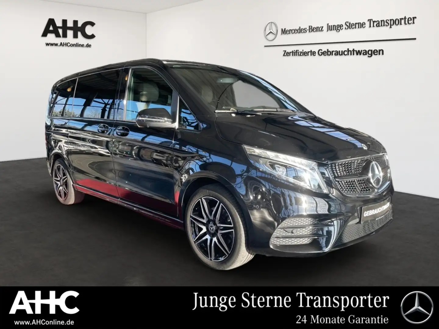 Mercedes-Benz V 300 d EAV/K Airmatic, AHK, Navi,STHZ, Sitzbel. Schwarz - 2
