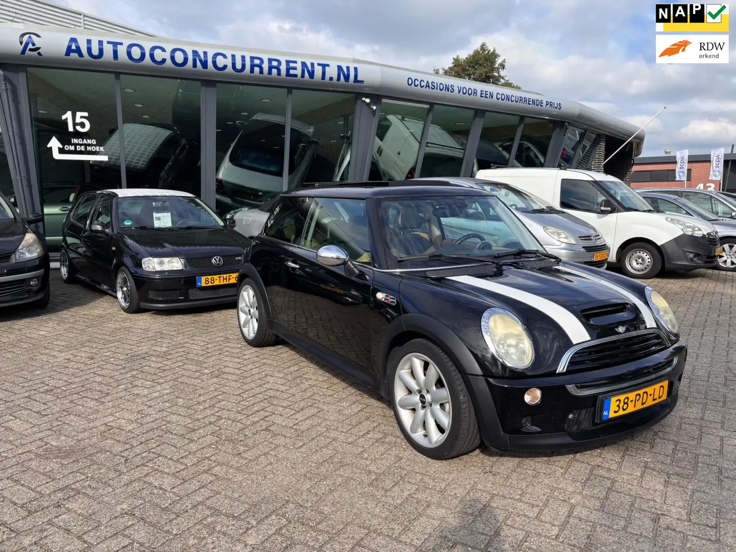 MINI Cooper S Mini 1.6 Chili, Nieuwe APK, Pano, Stoelverw, Inrui Noir - 1