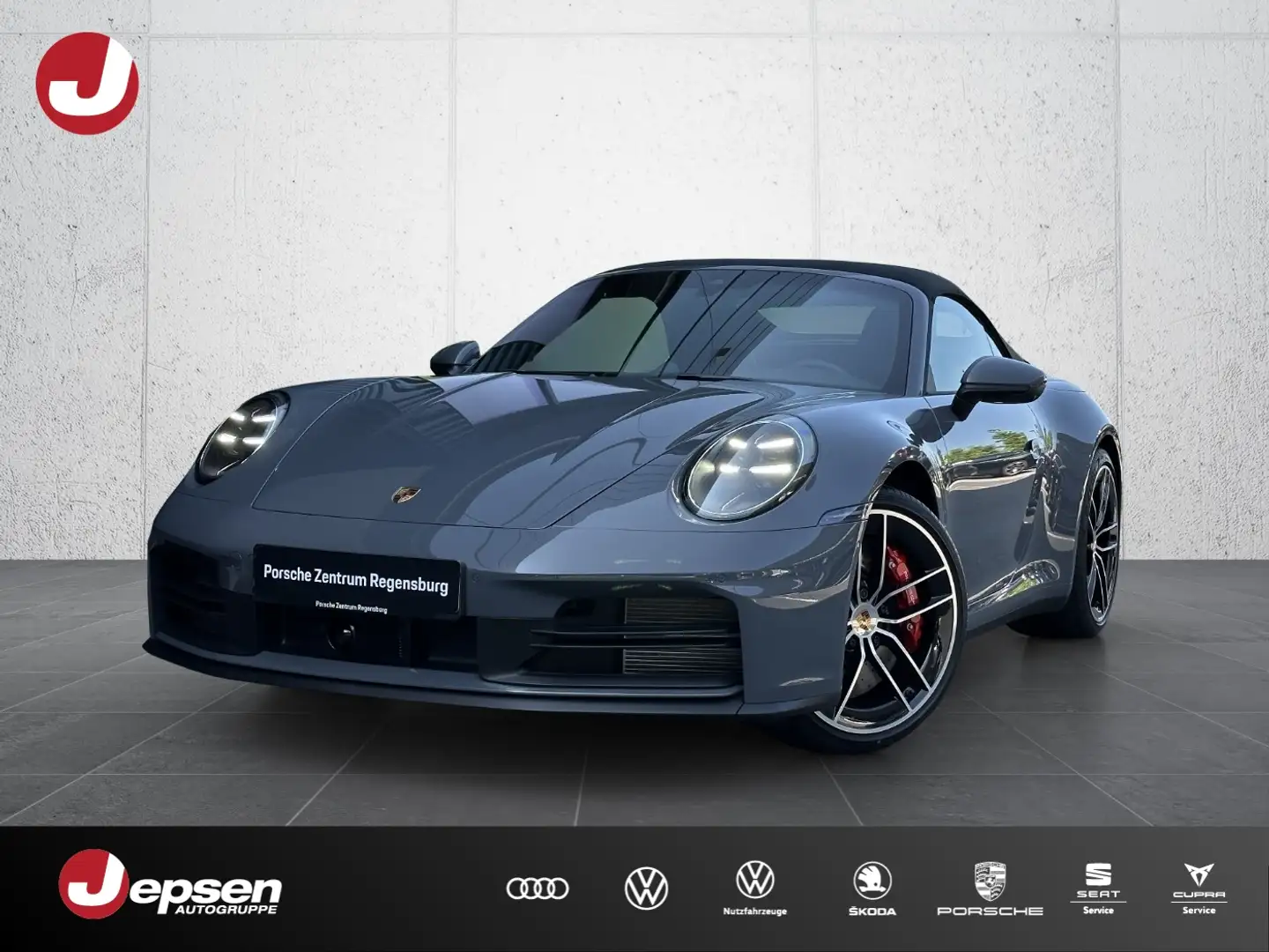 Porsche 992 911 Carrera S Cabriolet 360° BOSE Sitzbelüft. Grau - 1