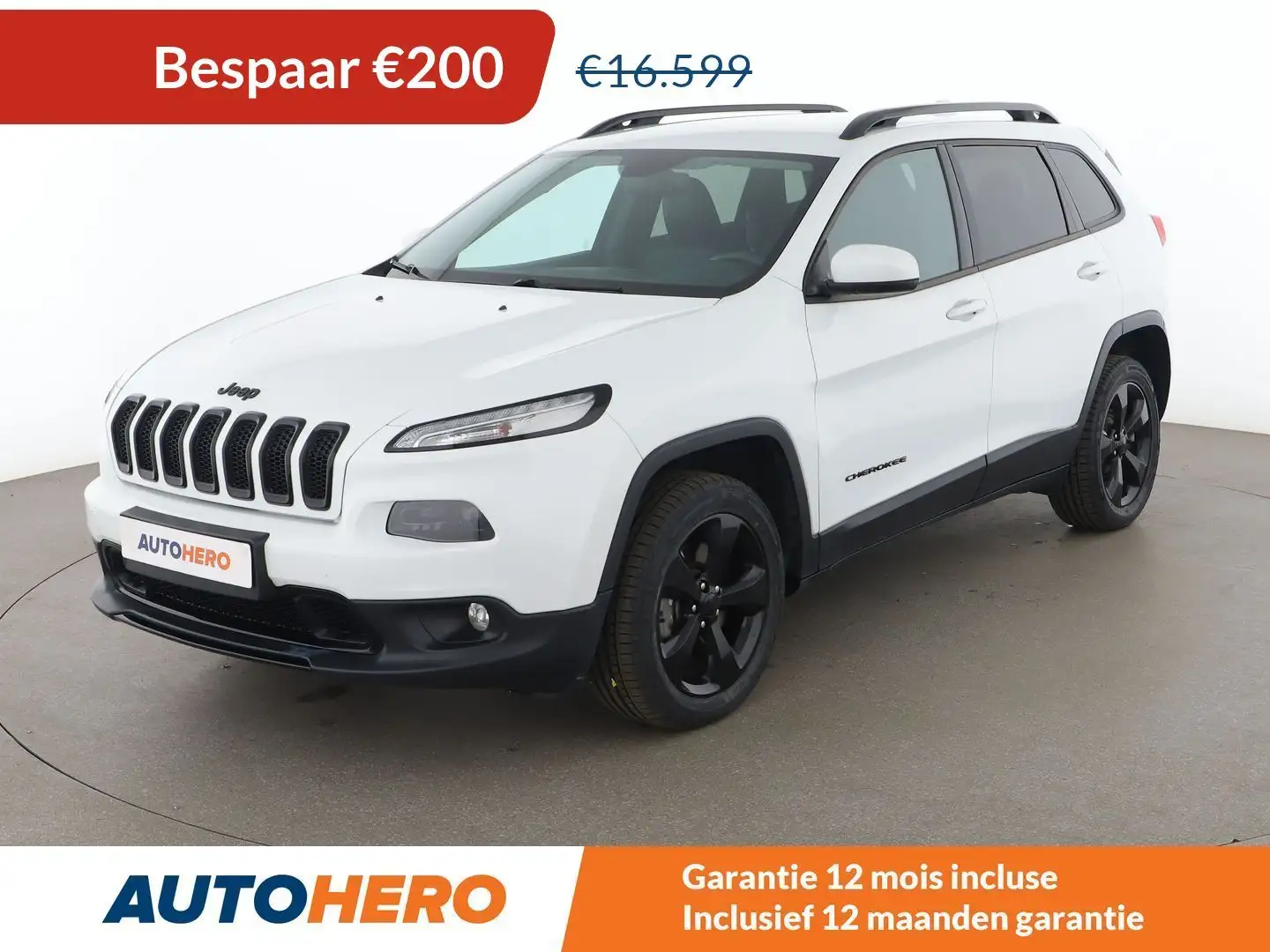 Jeep Cherokee 2.2 M-Jet Night Eagle 4WD Blanc - 1