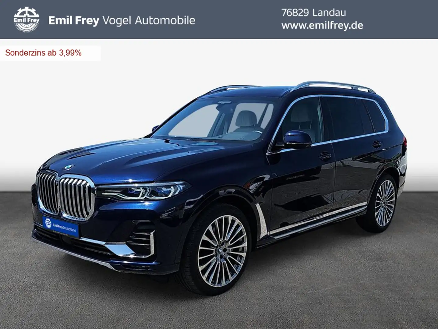 BMW X7 xDrive30d Albastru - 1
