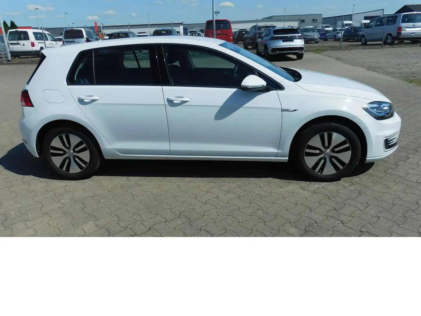 Volkswagen Golf e- VII Comfortli Automatik 4Trg Klima Navi Blanc - 2