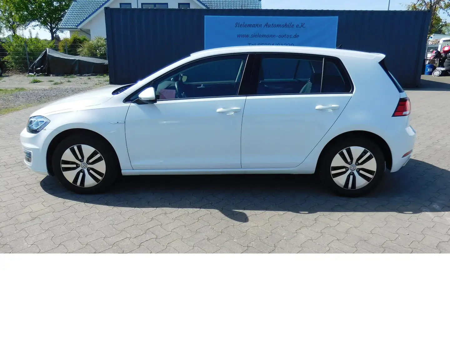Volkswagen Golf e- VII Comfortli Automatik 4Trg Klima Navi Blanc - 1