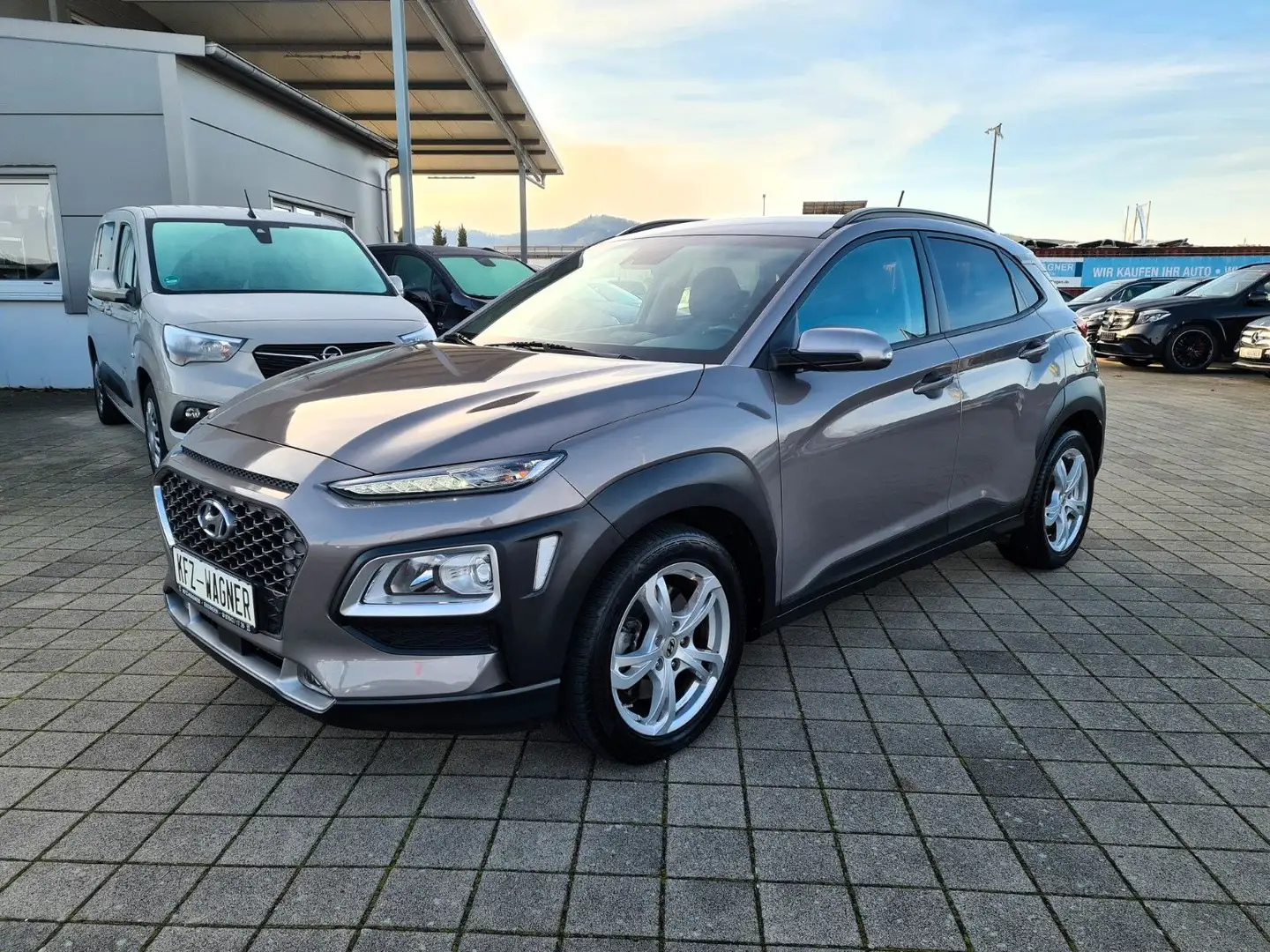 Hyundai KONA 4WD AUTOMATIK LED KAMERA Gris - 1
