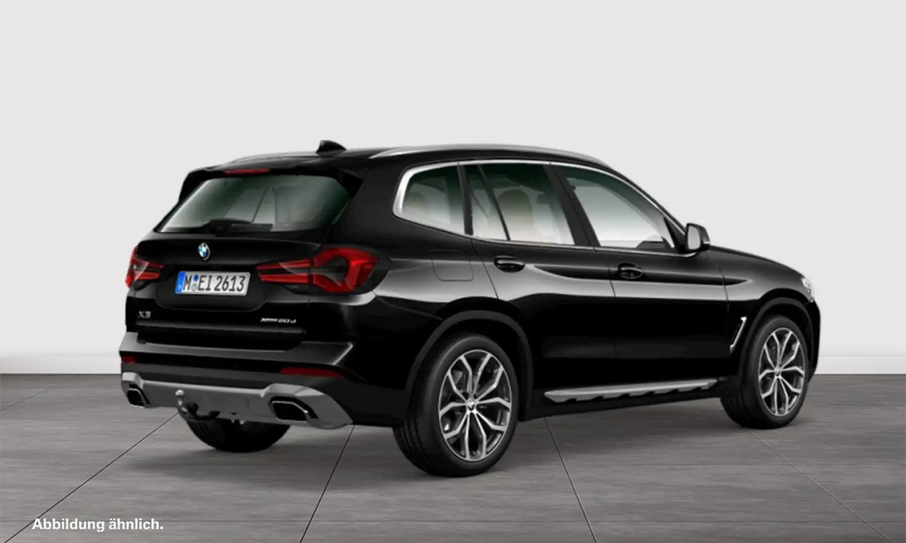 BMW X3 xDrive20d M Sport AHK Laser DA PA DAB 20'' Shz Schwarz - 2