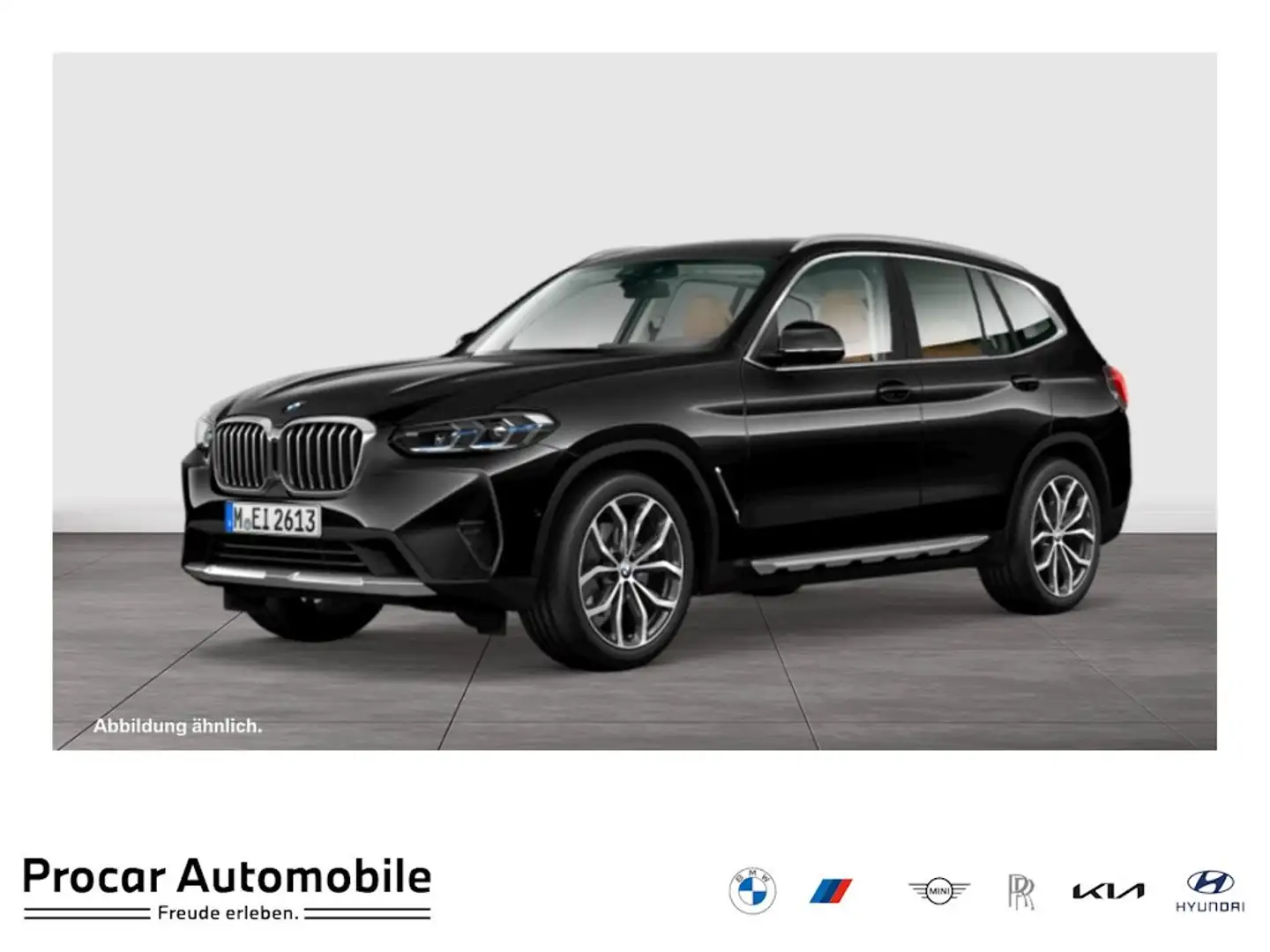 BMW X3 xDrive20d M Sport AHK Laser DA PA DAB 20'' Shz Schwarz - 1