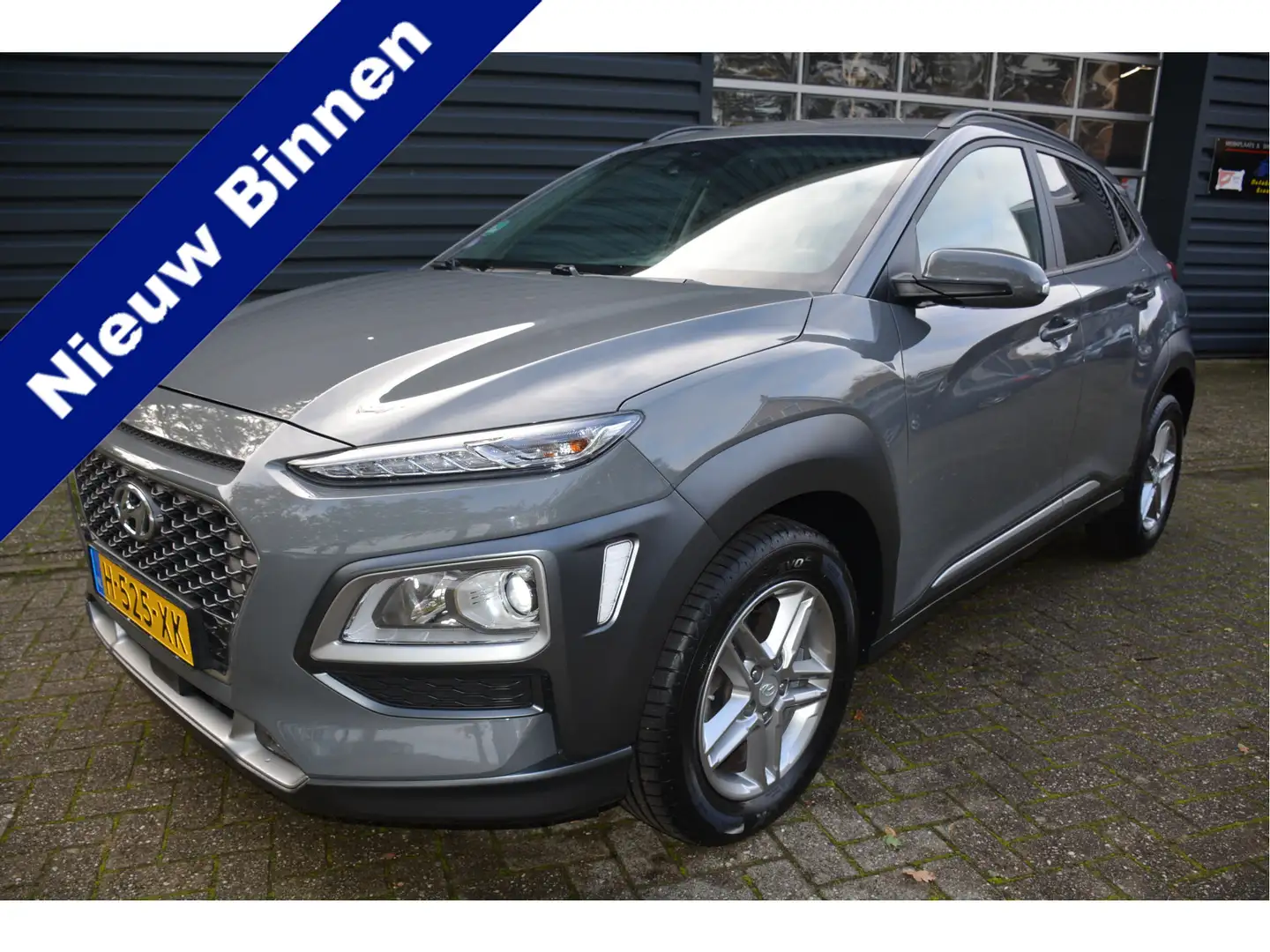 Hyundai KONA 1.0 T-GDI Fashion Head up Clima Cruise Control Grijs - 1