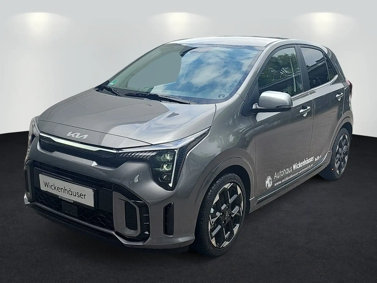 Kia Picanto 1.2 GT-Line LED Navi SHZ Kam. KlimaA LM Grau - 2