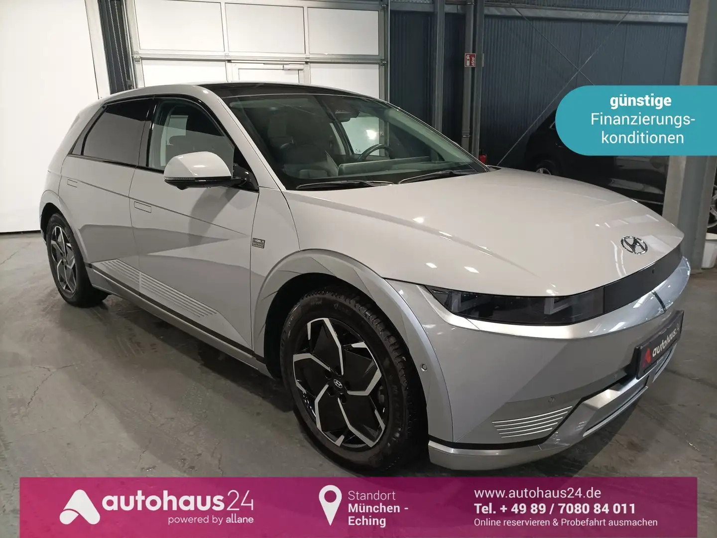 Hyundai IONIQ 5 Uniq 77,4 LED|Navi|360°|Solardach Gris - 1