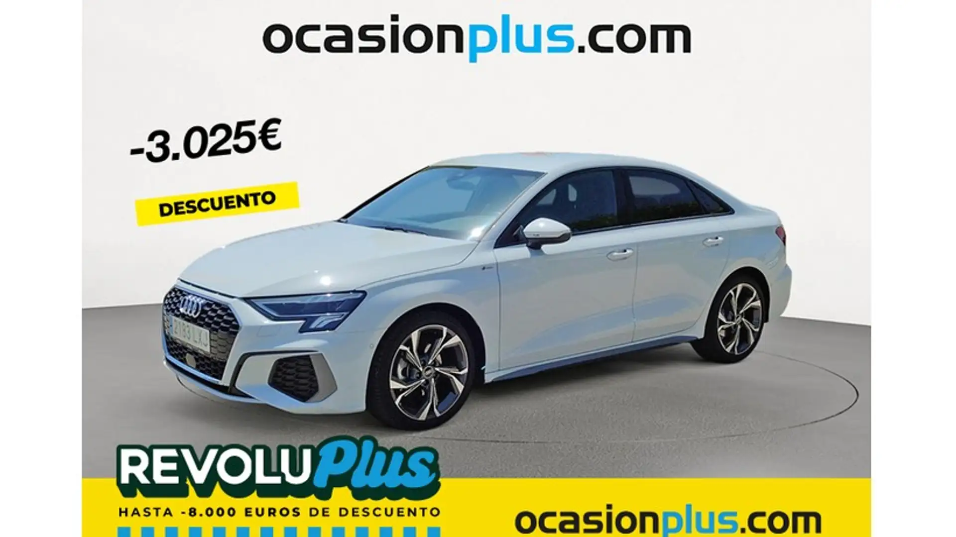 Audi A3 Sedán 35 TFSI S line S tronic Blanc - 1
