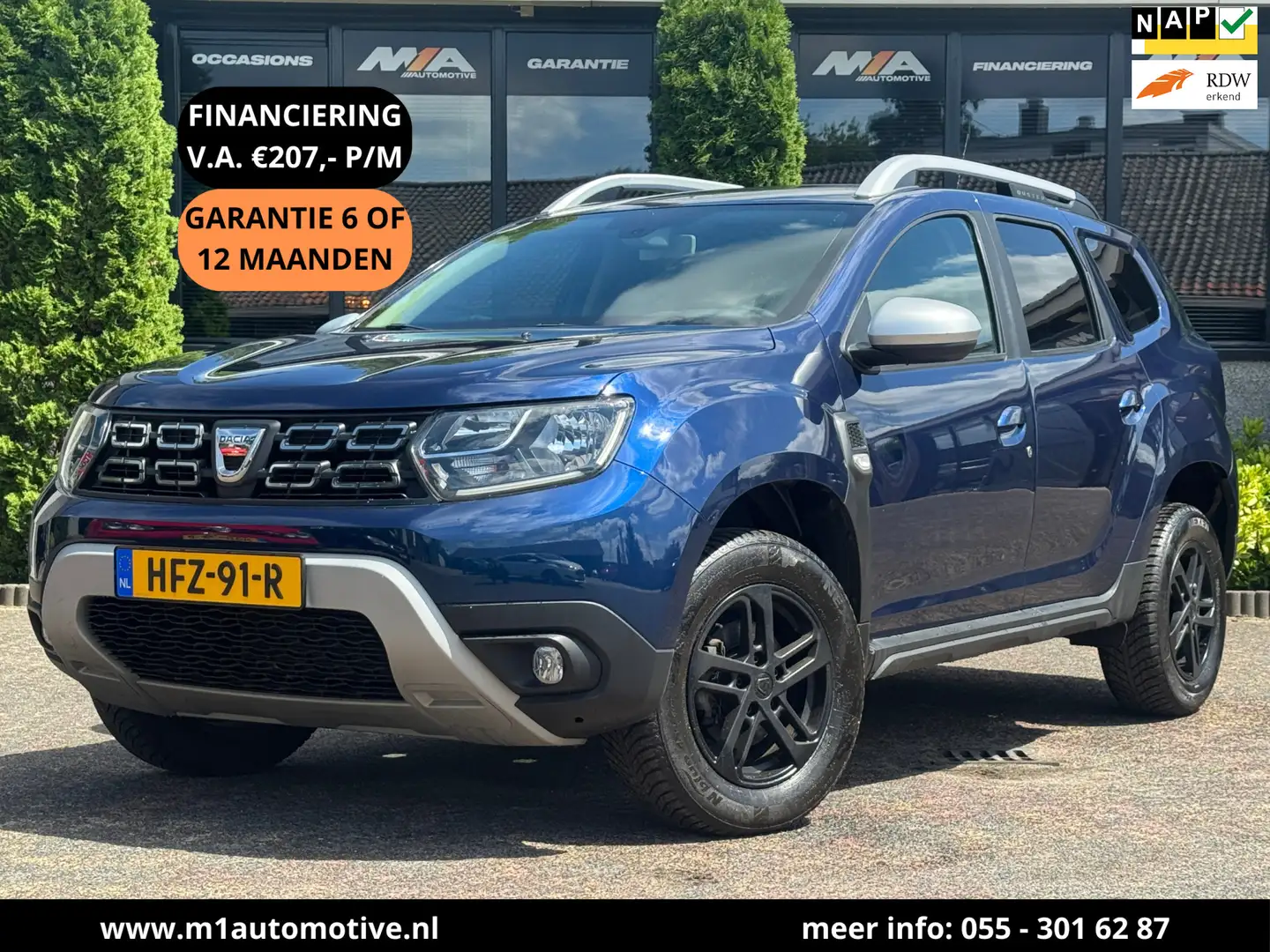 Dacia Duster 1.2 TCe Comfort | Cruise Control | Navi |1E EIG Bleu - 1