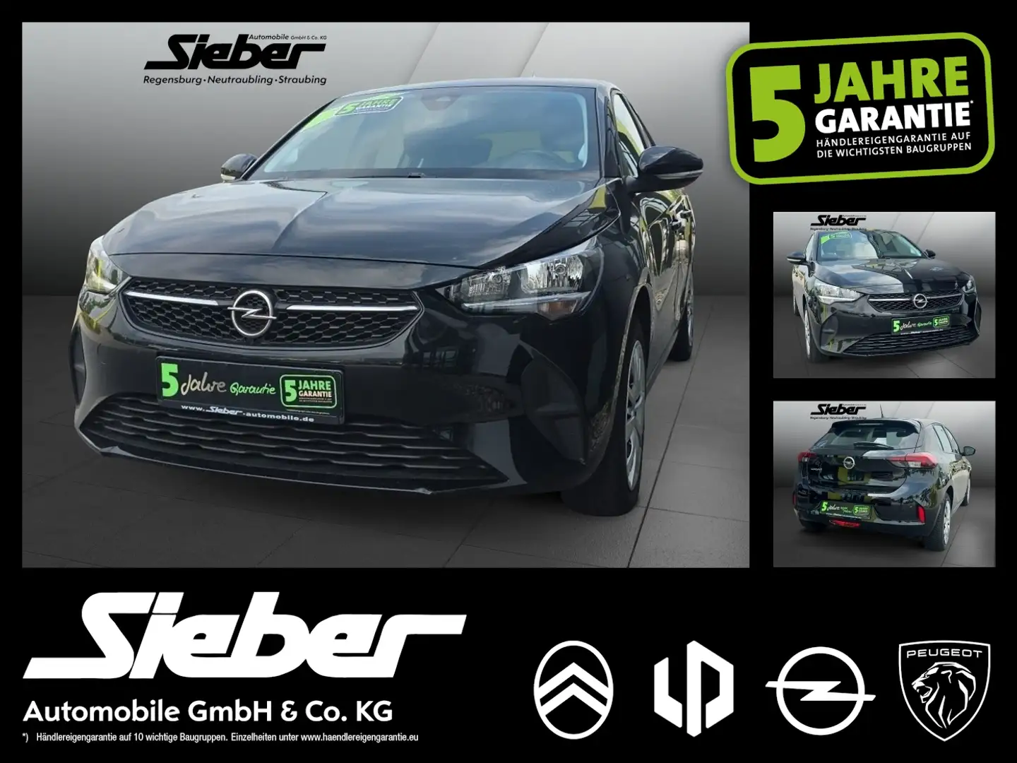 Opel Corsa-e Edition *Rückfahrkamera*Sitzheizung* Schwarz - 1