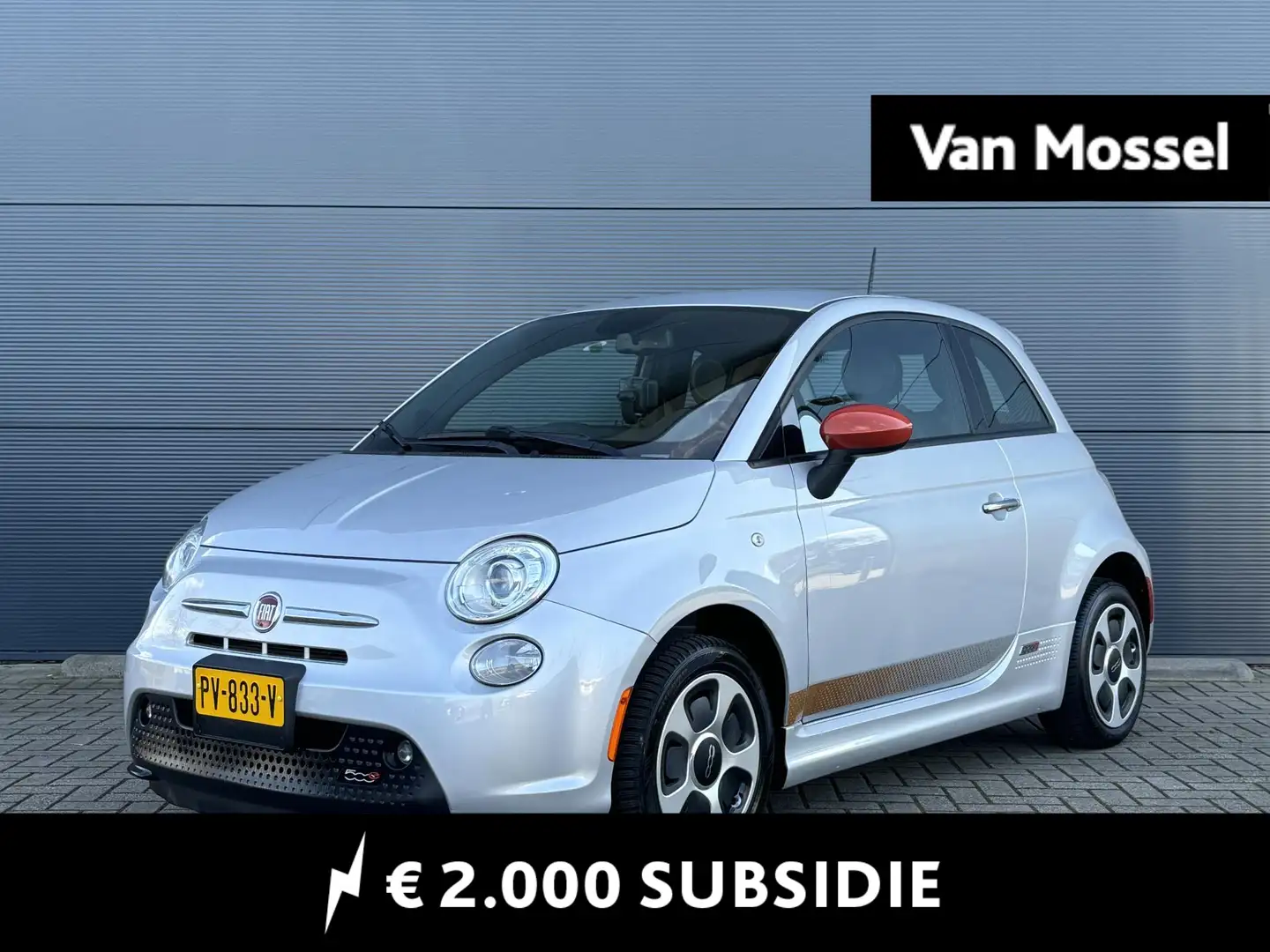 Fiat 500e 24kwh || €2.000,- Subsidie | Leuke & Nette Auto!!! Grau - 1